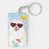 Summer Eskie Sleutelhanger (achterkant)