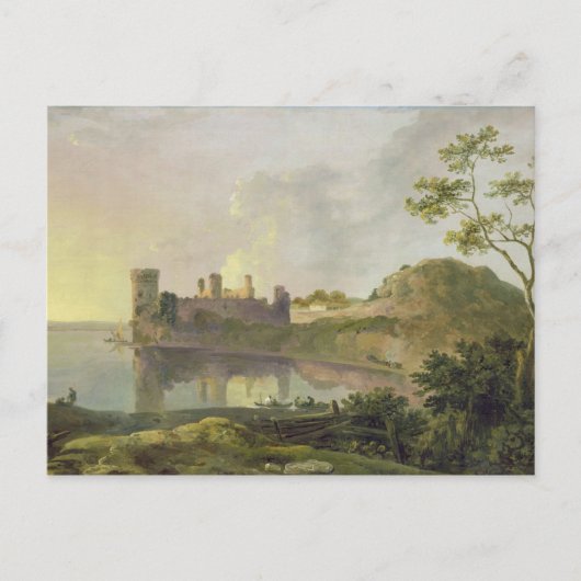 Summer Evening (Caernarvon Castle) c.1764-65 (olie Briefkaart (Voorkant)