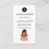 Summer Event Planner Catering Visitekaartje (Achterkant)