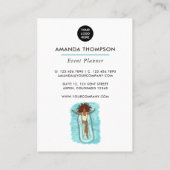 Summer Event Planner Visitekaartje (Achterkant)