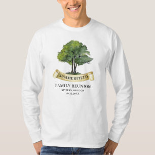 Summer Family Reunion Tree Matching Keepslag Dad T-shirt