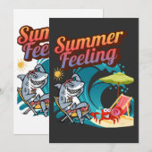 "Summer Feeling" Kaart (Voorkant / Achterkant)