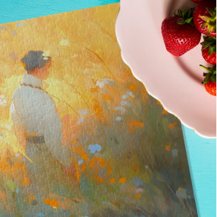 Summer Fields anime impressionisme Legpuzzel