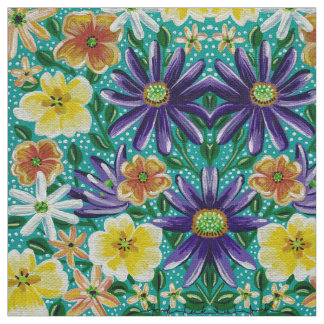 Summer Fields Fabric Stof