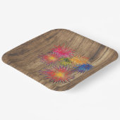 Summer Fireworks BBQ Papieren Bordje (Gebogen)