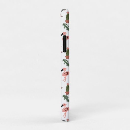 Summer Flamingo Hand Drawn Doodles Case-Mate iPhone Case (Achterkant/rechts)