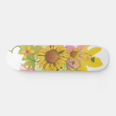 Summer Floral 1A Skateboard (Horz)