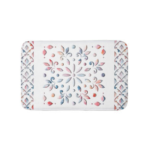 Summer Floral Badmat