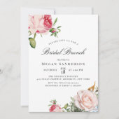 Summer Floral | Uitnodiging van Bridal Brunch (Voorkant)