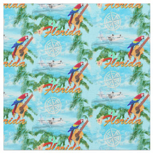 Summer Florida Seaplane Tropical Beach Coastal Stof