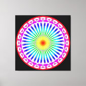 Summer Flower Canvas afdrukken (Voorkant)