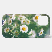 Summer flower pattern in meadow with blue an Case-Mate iPhone case (Achterkant (horizontaal))