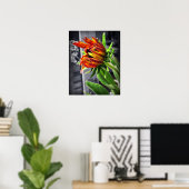 Summer Flower Poster (Thuiskantoor)
