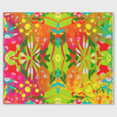 Summer Flowers Cadeaupapier (Vlak)