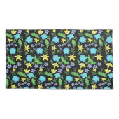 Summer flowers colourful kussensloop (Achterkant-Links)