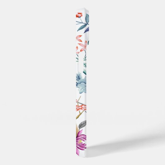 Summer Flowers en Butterfly Case-Mate iPhone Case (Achterkant / Rechts)