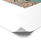 Summer Flowers in Turquoise Pot Poster (Hoek)