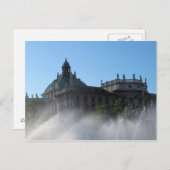 Summer Fountains - München, Duitsland Briefkaart (Voorkant / Achterkant)