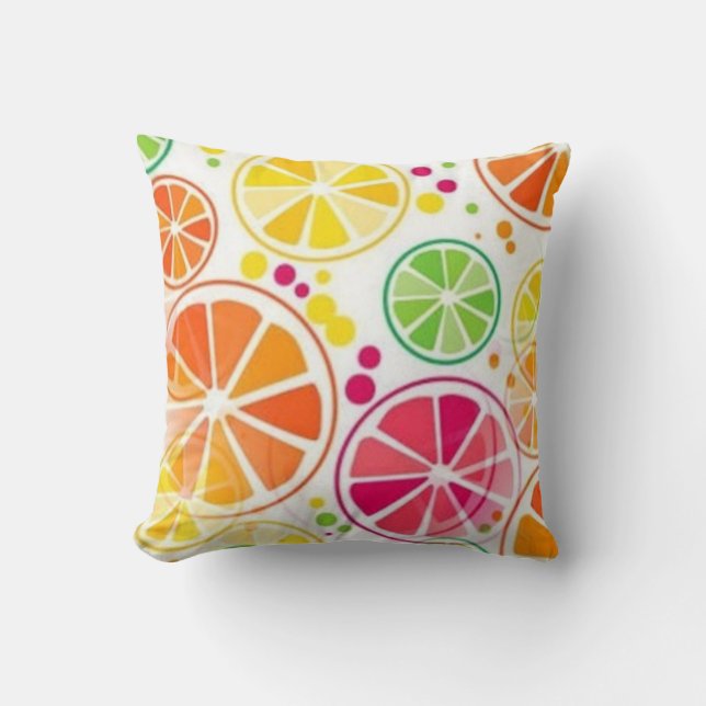 Summer Fruit Colour Pillow Kussen (Voorkant)