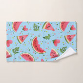 Summer Fruit Pattern Watermelon red tropical Bad Handdoek (Handdoek)