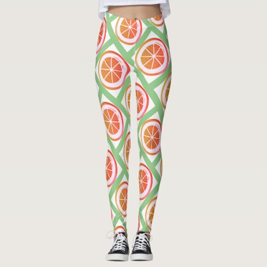 Summer Fruits Design Leggings (Voorkant)