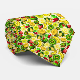 Summer Fruits Juicy Pattern Stropdas