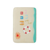 Summer Fun Bath Mat (Voorkant Verticaal)