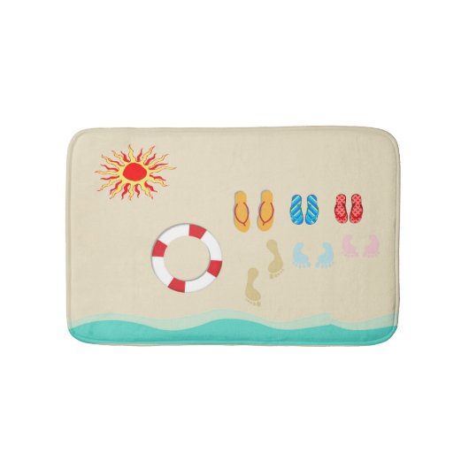 Summer Fun Bath Mat (Voorkant)