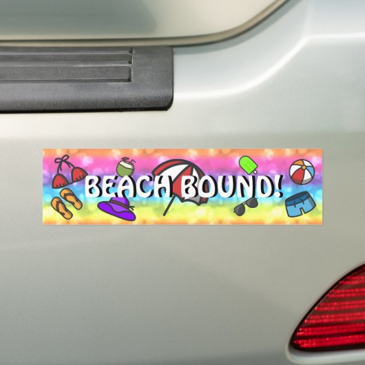 Summer Fun Bumpersticker (Op auto)