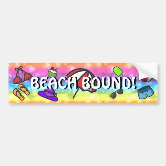 Summer Fun Bumpersticker (Voorkant)