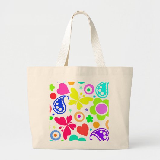 Summer Fun Grote Tote Bag (Voorkant)