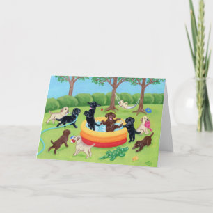 Summer Fun Labradors Kaart