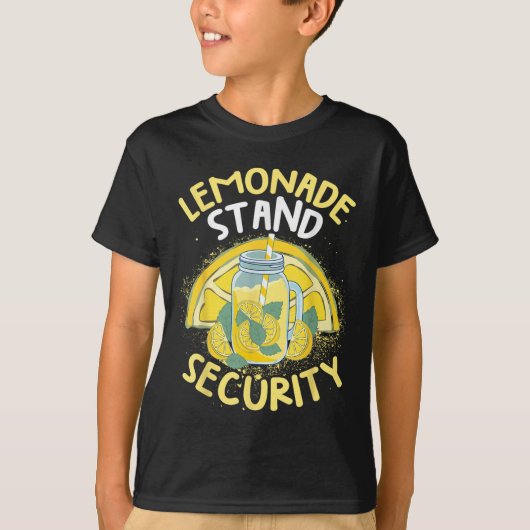 Summer Fun Lemonade stand Security Boss Lemonade C T-shirt (Voorkant)