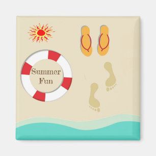 Summer Fun Magnet Magneet