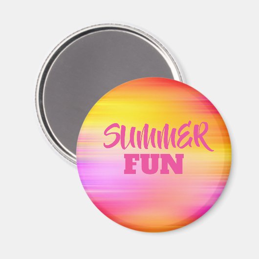 Summer Fun Magnet Magneet (Voorkant / Achterkant)