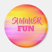 Summer Fun Magnet Magneet (Voorkant)