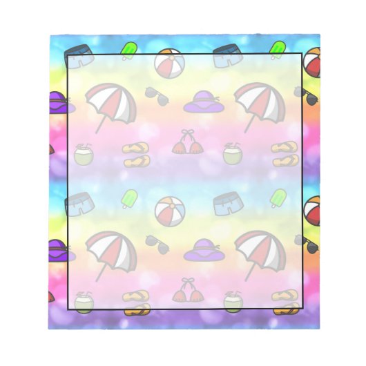 Summer Fun Notitieblok (Voorkant)