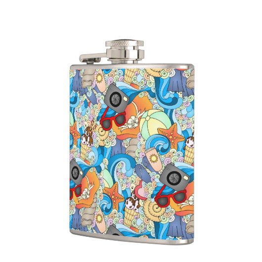 Summer Fun Pattern Heupfles (Links)