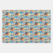 Summer Fun Pattern Inpakpapier Vel (Voorkant 2)