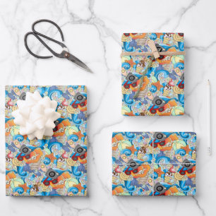 Summer Fun Pattern Inpakpapier Vel
