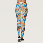 Summer Fun Pattern Leggings (Achterkant)