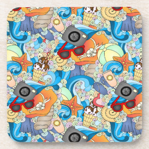 Summer Fun Pattern Onderzetter