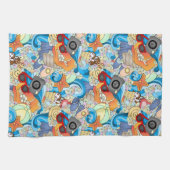 Summer Fun Pattern Theedoek (Horizontaal)
