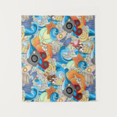 Summer Fun Pattern Wandkleed (Voorkant)