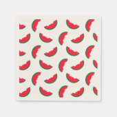 Summer Fun Red Watermelon Pattern Servet (Voorkant)