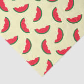 Summer Fun Red Watermelon Pattern Tissuepapier (Detail)