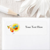 Summer Fun Return Address Labels (Insitu)