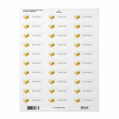 Summer Fun Return Address Labels (Full Sheet)
