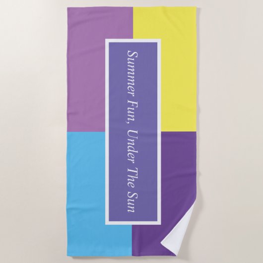 Summer Fun Strandlaken (Voorkant)