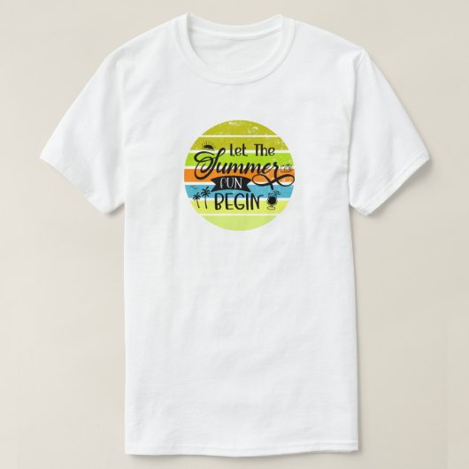 Summer Fun T-Shirt (Design voorkant)